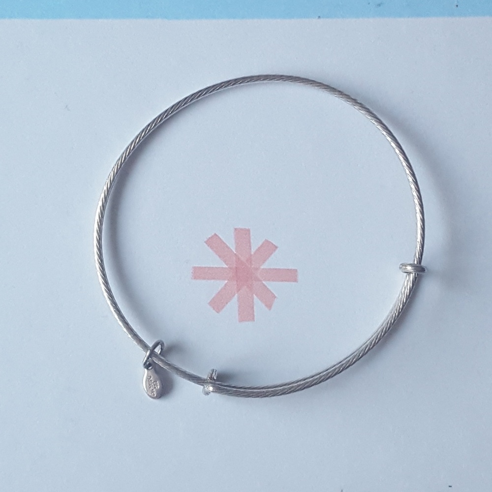 ALEX AND ANI ADJUSTABLE RIBBED DESIGN BRACELET ⭐⭐